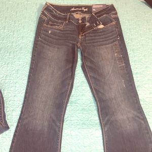 American Eagle AE ARTIST flare leg skinny size 10